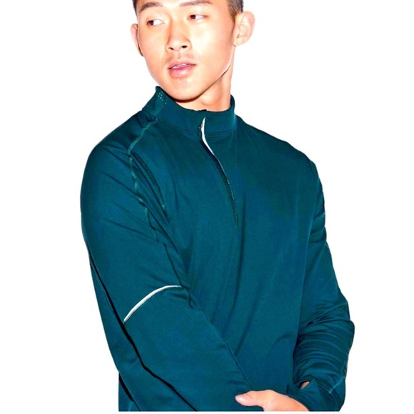 Lululemon Surge Knight 1/2 Zip Pullover Jacket Reflective Running Training